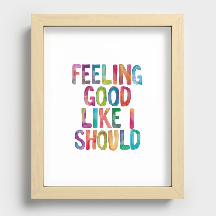 Recessed Framed Print
