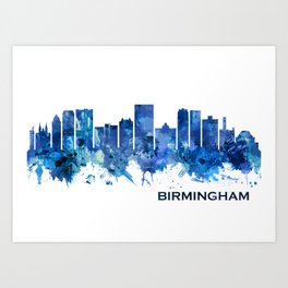 Birmingham Painting Art Prints For Any Decor Style Society6