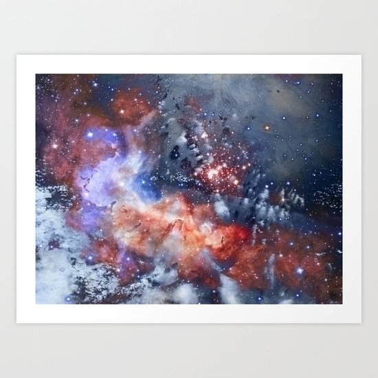 γ Phekda Art Print