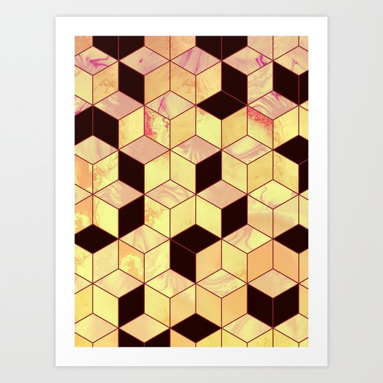 Geometrical Force #1 Art Print