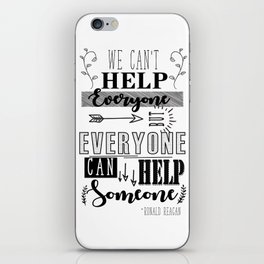Do Unto Others iPhone Skin