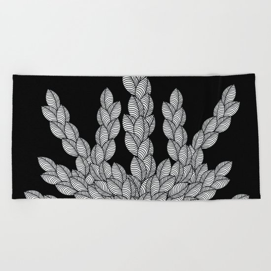 Leaf 12 Beach Towel