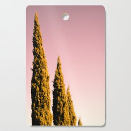 Italian Cypresses Cutting Board