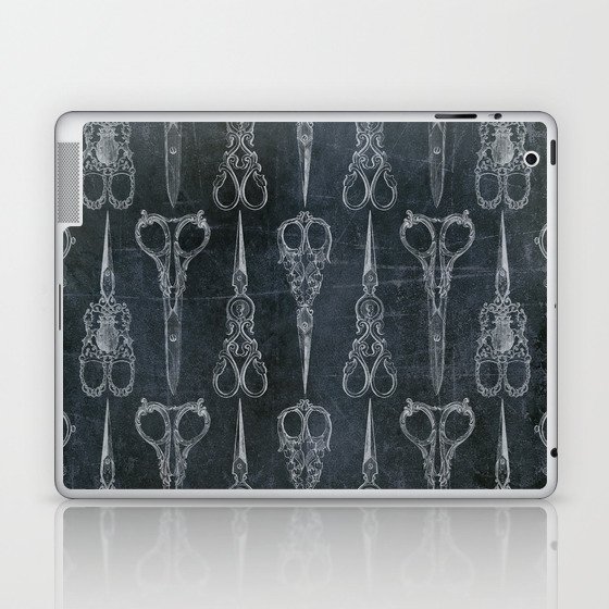 Gothic/Victorian Scissors Laptop & iPad Skin