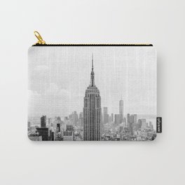 New York City Skyline Black And White Photography New York City Wall Art Decor Carry-All Pouch | Fashionposter, Newyork, Newyorkdecor, Newyorker, Citymap, Travelprint, Newyorkposter, Newyorkprint, Newyorkwallart, Blackandwhite 