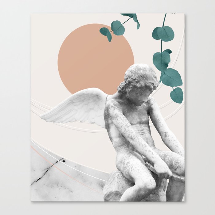 Eros Abstract Finesse #1 #wall #art #society6 Canvas Print