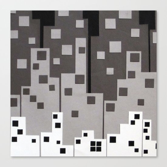 City at Night Canvas Print