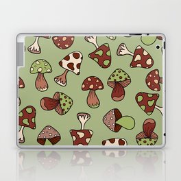 Vintage mushrooms 5 Laptop Skin