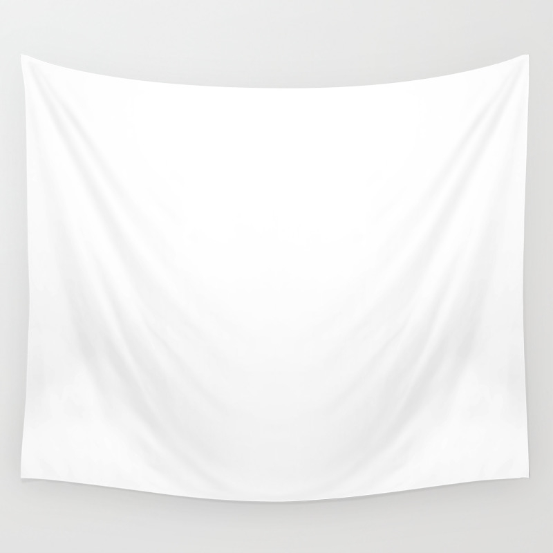 white tapestry