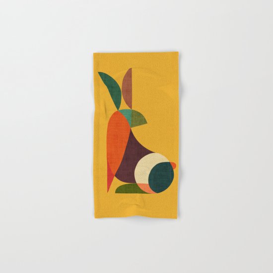 Rabbit Hand & Bath Towel