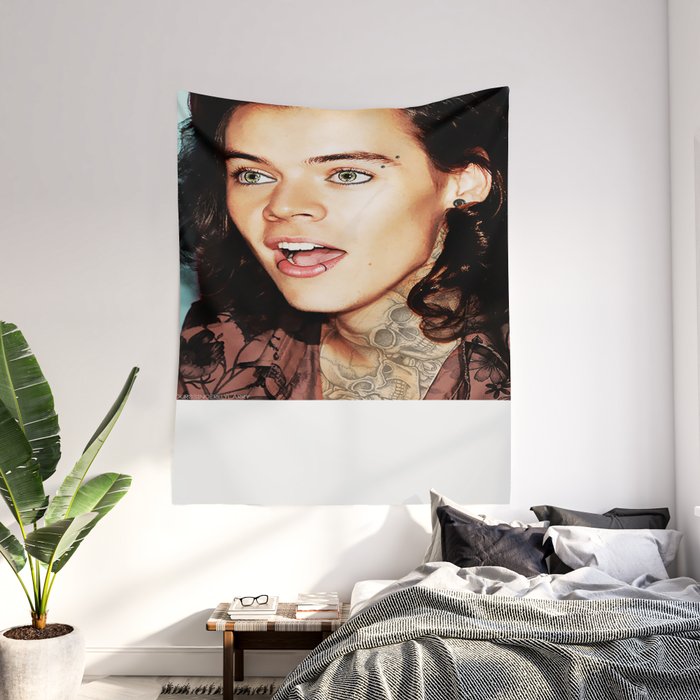 Society6 harry shop styles tapestry