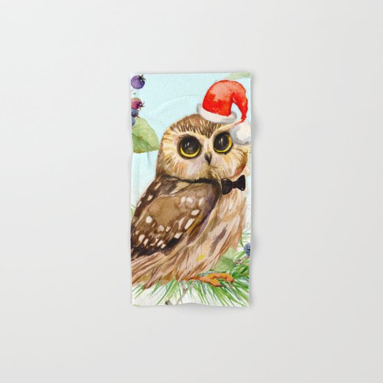 Winter animal #1 Hand & Bath Towel
