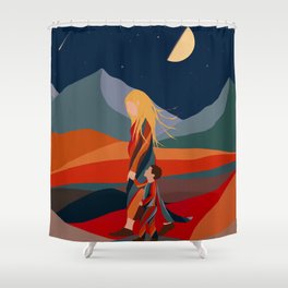 Home is With You Shower Curtain