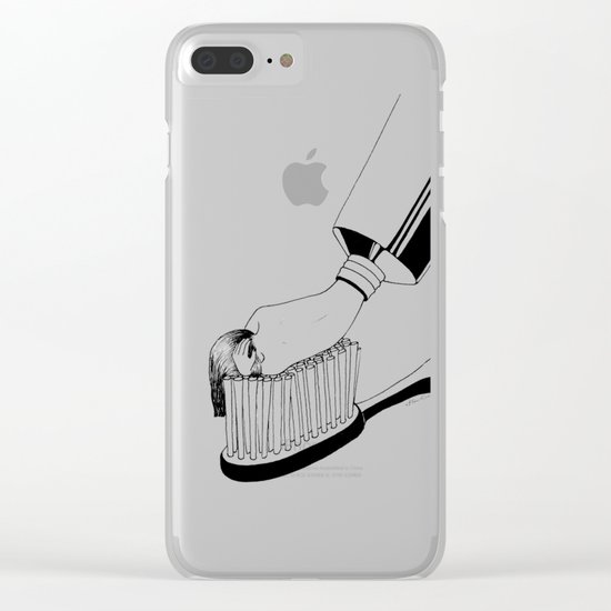 Good Morning Clear iPhone Case