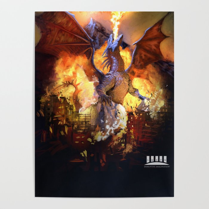 Game of Serfs Dragon Poster