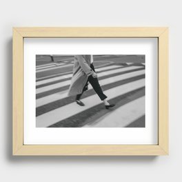 Life in the city  Recessed Framed Print