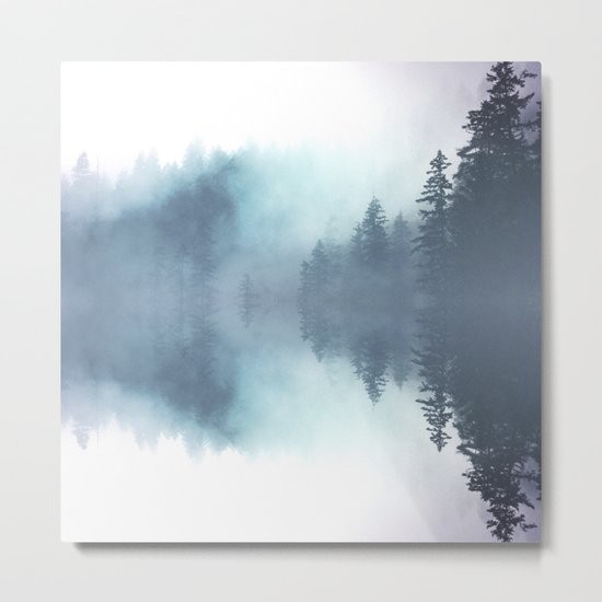 Forest Reflections Metal Print