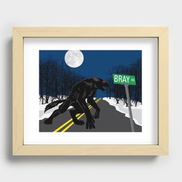 The Beast of Bray Road Recessed Framed Print