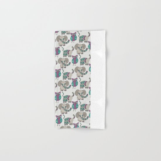 Whimsical Animals Hand & Bath Towel