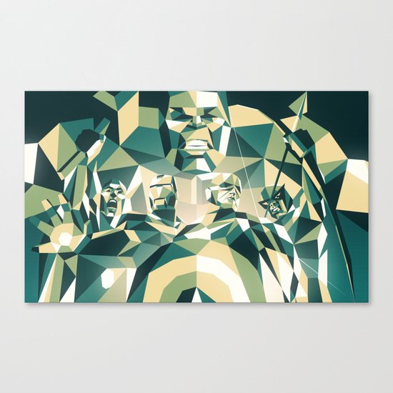 A Team Canvas Print