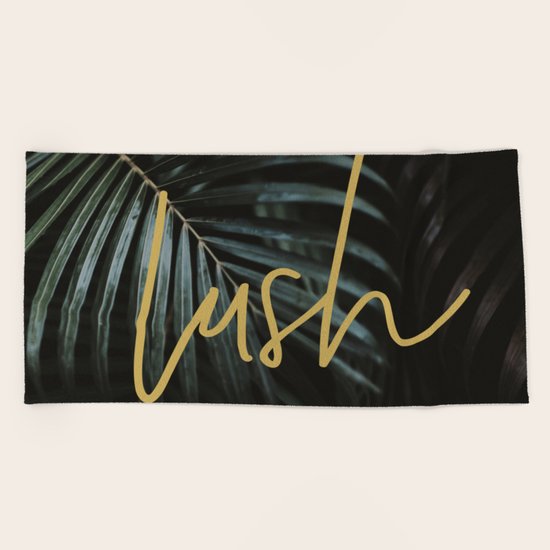 Lush Beach Towel