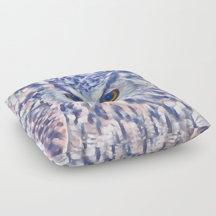 Fluffy Owl Floor Pillow