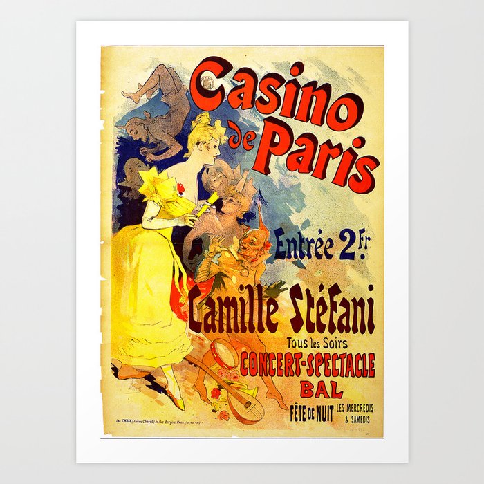 Casino de Paris Art Print