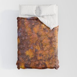 Heavy Rust Duvet Cover