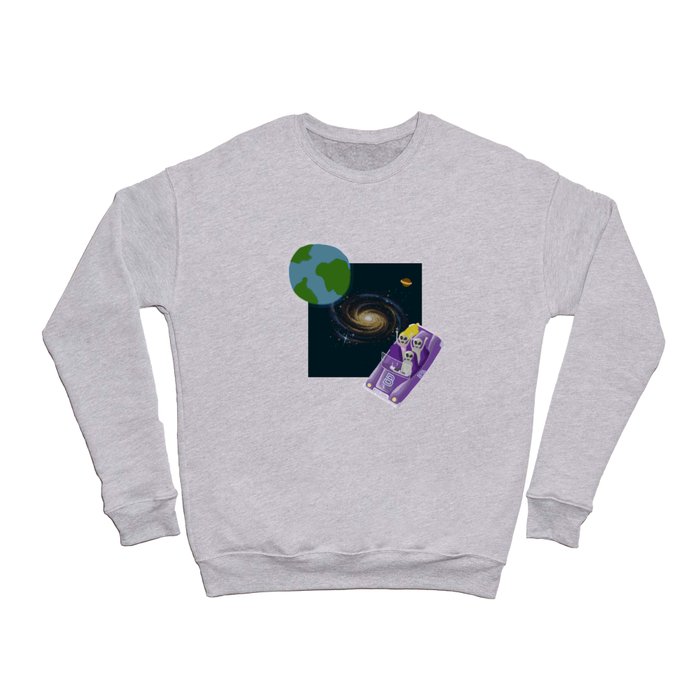 Bajanda in the Cosmos Crewneck Sweatshirt
