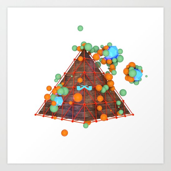 Zenith. Art Print