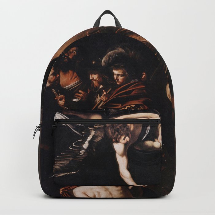 Caravaggio - Sette oper di Misericordia  Backpack
