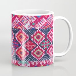 Chipas Pink Embroidered Fabric Coffee Mug