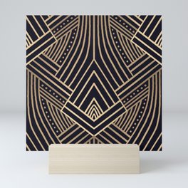Gregory Art Deco Lines Mini Art Print