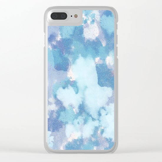 Abstract Clear iPhone Case