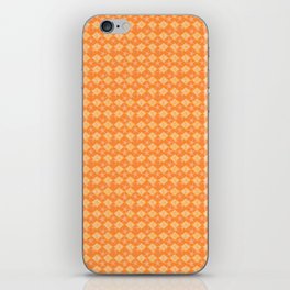 children's pattern-pantone color-solid color-orange iPhone Skin