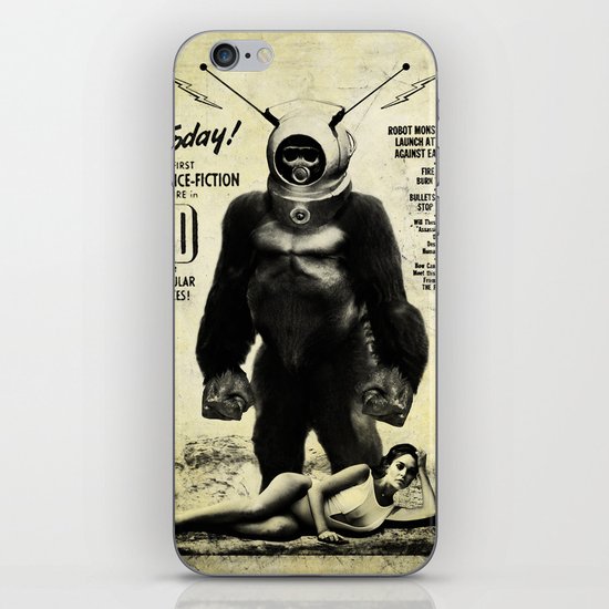 Robot Monster iPhone & iPod Skin