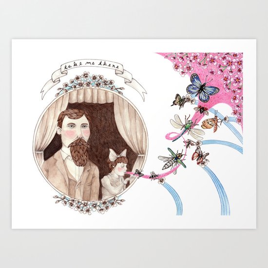 Take Me There Art Print