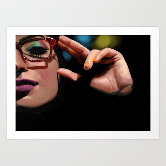 Beebo Art Print