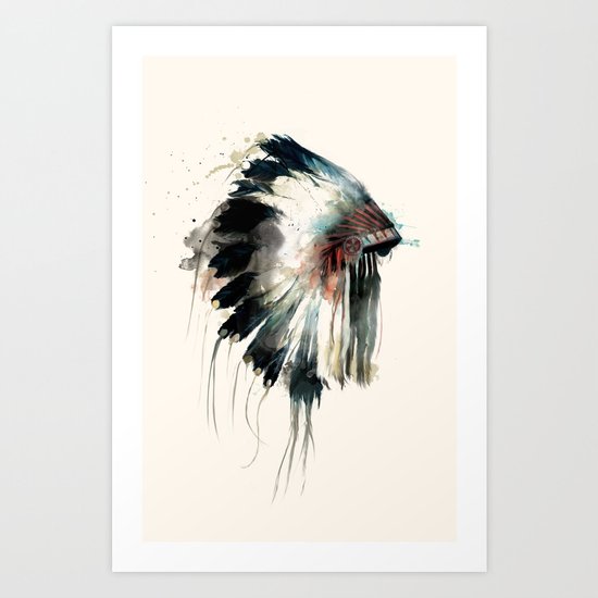 Headdress Art Print