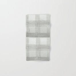 Buffalo Plaid  Cream Hand & Bath Towel