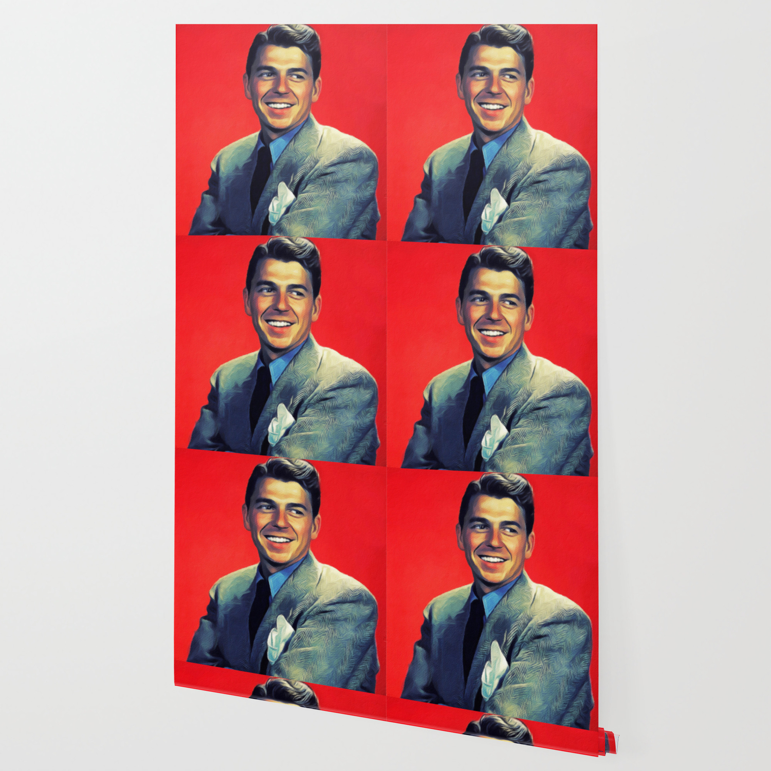 Ronald Reagan Actor And President Wallpaper By Serpentfilms Society6