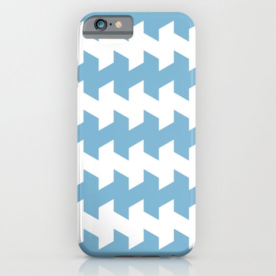 jaggered and staggered in dusk blue iPhone & iPod Case
