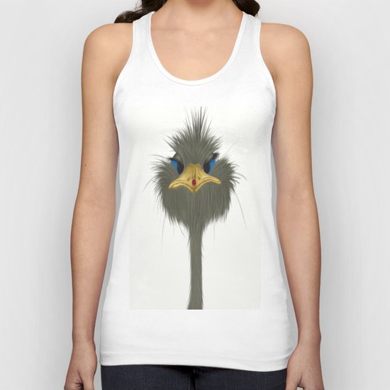 George And His Visitor Unisex Tank Top