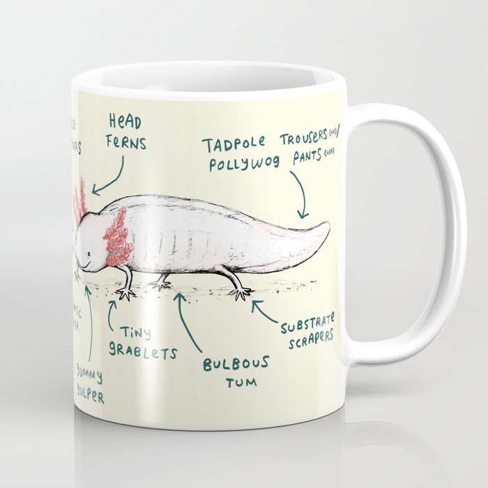 Axolotl Bone China/Stoneware Mug