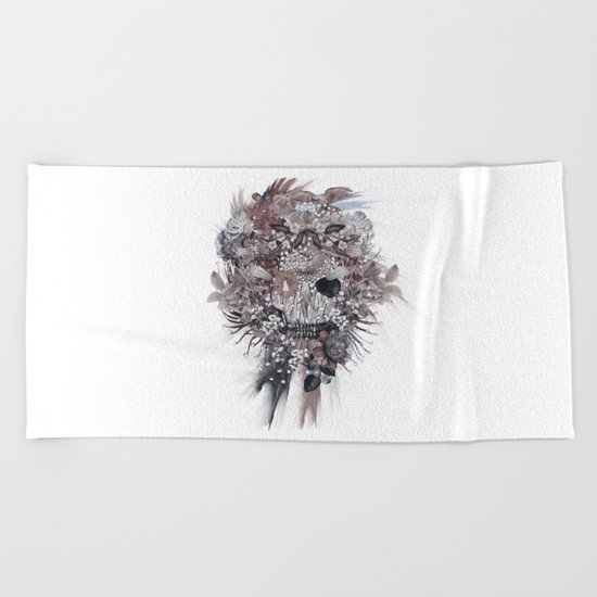 Skull Beach Towel