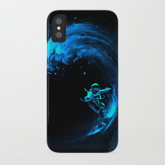 Space Surfing iPhone Case