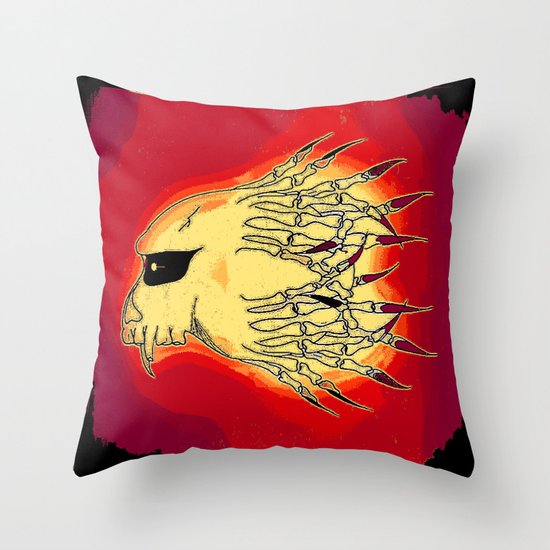 BAD HAIR DAY A098 Throw Pillow