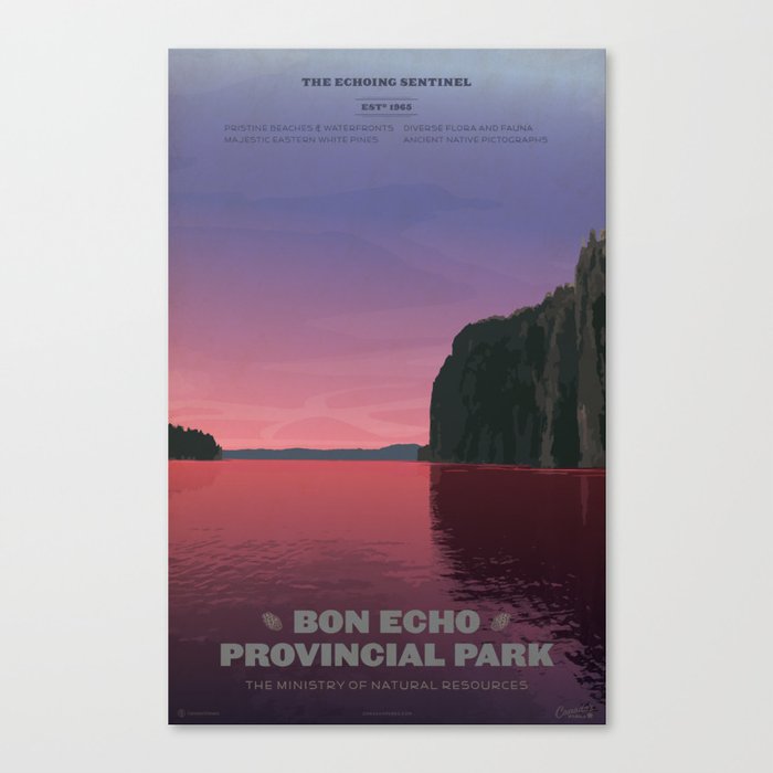 Bon Echo Provincial Park Canvas Print