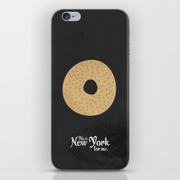 This is New York for me. Bagel iPhone Skin