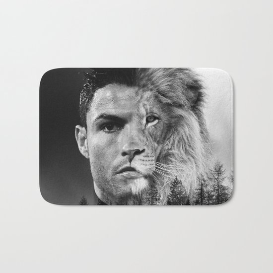 Cristiano Ronaldo Beast Mode Bath Mat